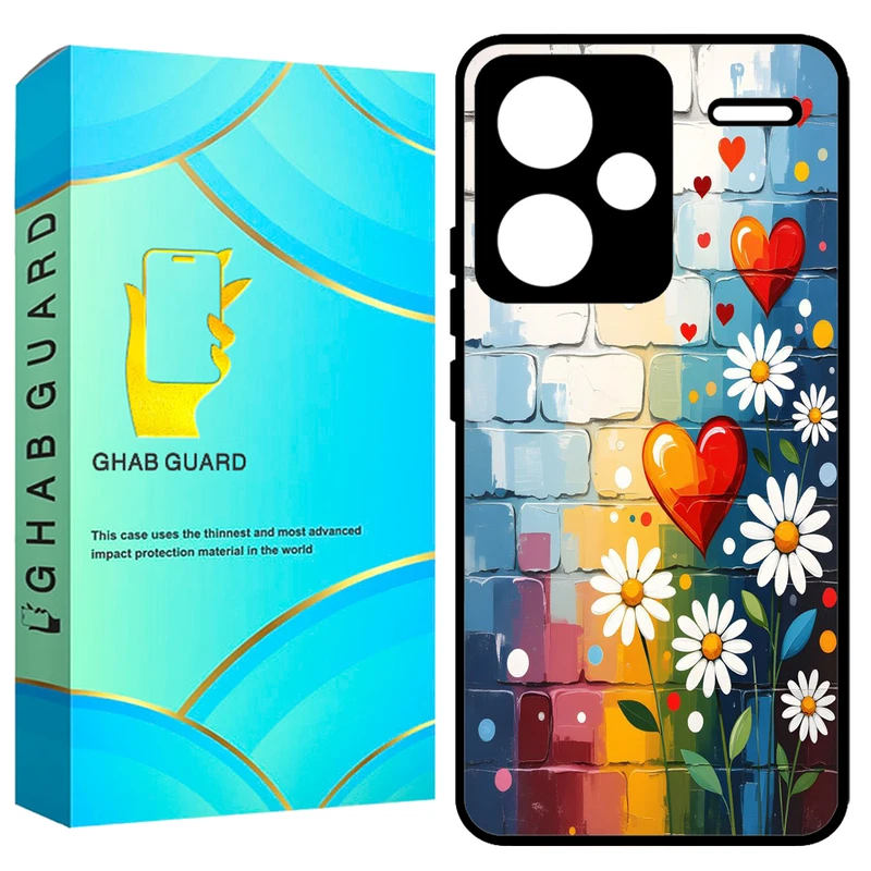 کاور قاب گارد طرح نقاشی مدل GCHPN13PL مناسب برای گوشی موبایل شیائومی Redmi Note 13 Pro Plus