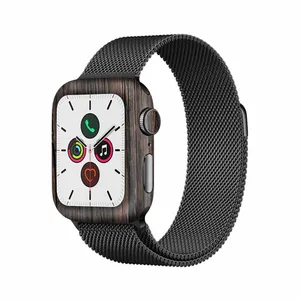MAHOOT Burned-Wood Cover Sticker for Apple Watch Watch 5 40mm