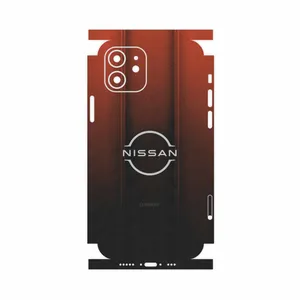 MAHOOT Nissan-Logo-FullSkin Cover Sticker for Apple iPhone 12