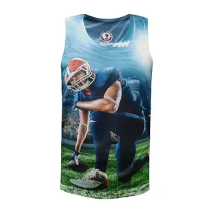 تاپ ورزشی مردانه مدل فوتبال کد HL-AMEFOT