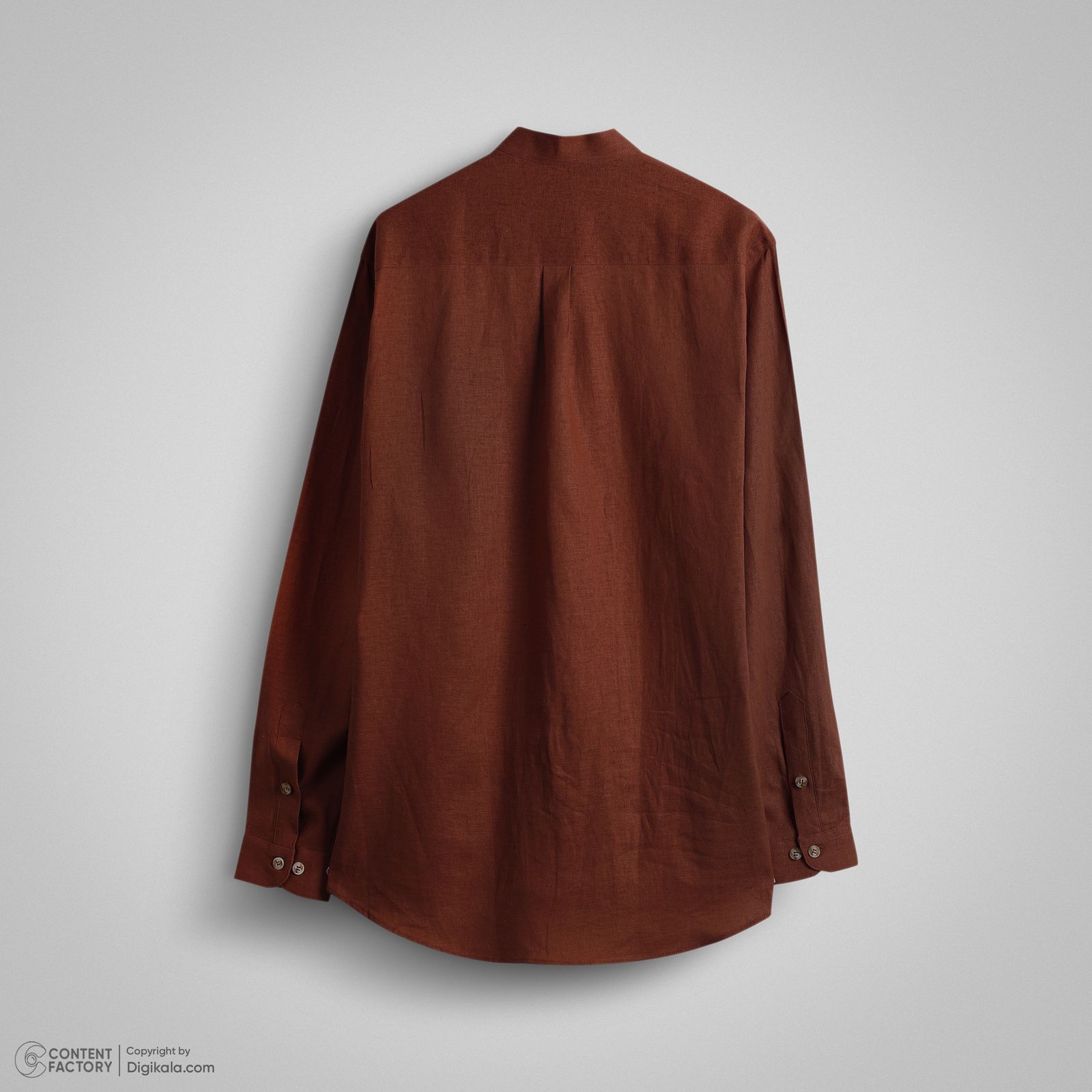 پیراهن آستین بلند یقه ایستاده مردانه فریولی مدل 111252502 - - 3