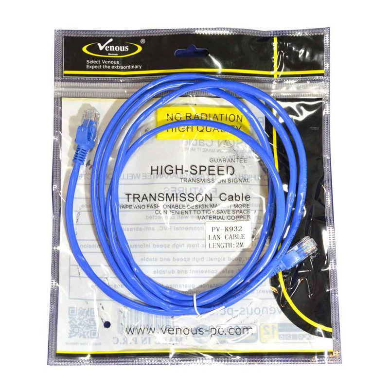 پچ کورد CaT5e ونوس  مدل PV-K933 طول 3 متر