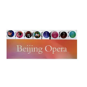 کاغذ چسب دار مدل Beijing Party مجموعه 8 عددی