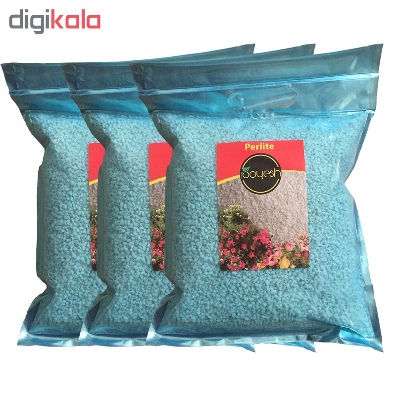 پرلیت دانه درشت رویش حجم 2 لیتر مجموعه 3 عددی