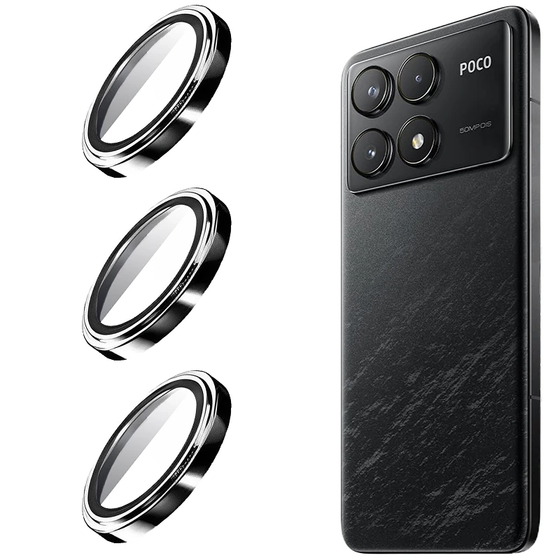 محافظ لنز دوربین مسیر مدل رینگی مناسب برای گوشی موبایل شیائومی Poco F6 Pro