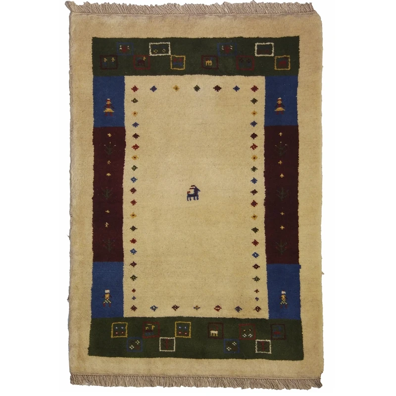 گبه دستبافت ذرع چارک کد NKP.Z 256