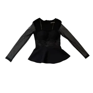 بلوز زنانه فرونته  کد 046 رنگ مشکی