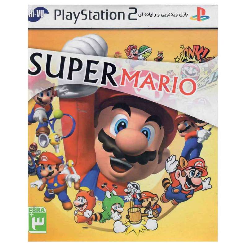 بازی Super Mario مخصوص ps2 بازی Super Mario مخصوص ps2