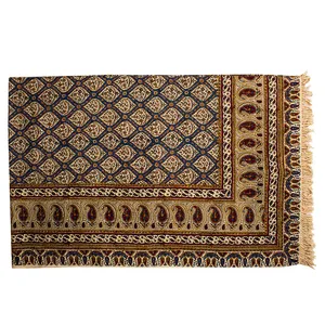 رومیزی قلمکار طرح حصیری کد 135200-5