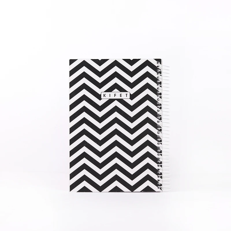 دفتر مشق 200 برگ کیفت مدل فنری زیگ زاگ
