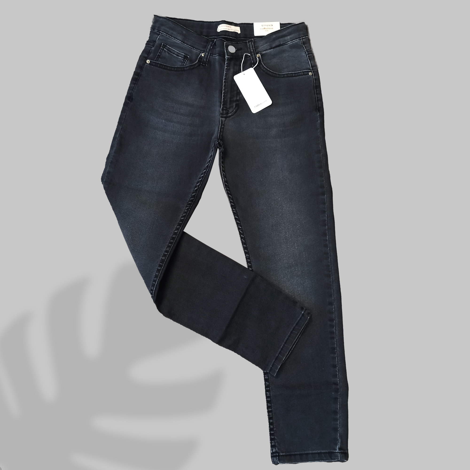 شلوار جین پسرانه کولزیون مدل ساده کد 305.2