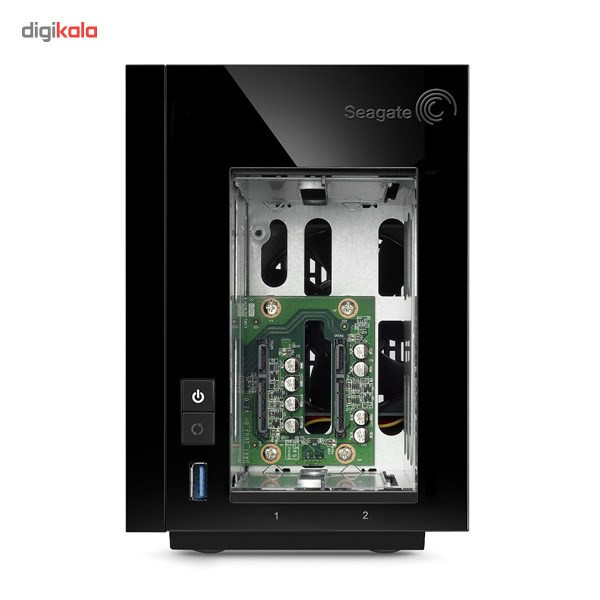 ذخیره ساز تحت شبکه سیگیت مدل Pro 2-Bay STDD8000200 ظرفیت 8 ترابایت