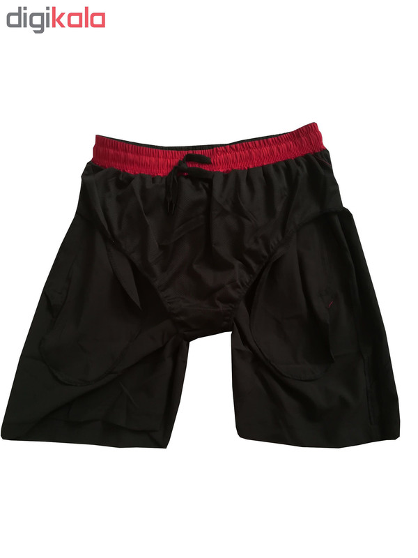 شورت ورزشی مردانه ساکریکس مدل MS234-BLK.RED