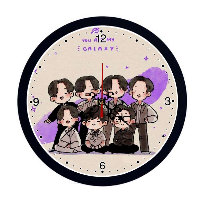 ساعت دیواری مدل گروه بی تی اس کد s-111