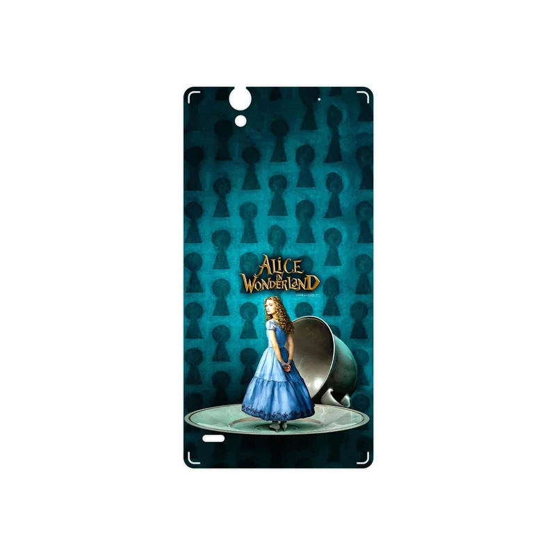 برچسب پوششی ماهوت مدل Alice in Wonderland مناسب برای گوشی موبایل سونی Xperia C4