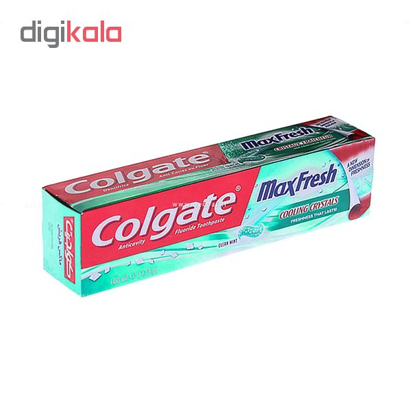 خمیر دندان کلگیت مدل Max Fresh Green حجم 100 میلی لیتر