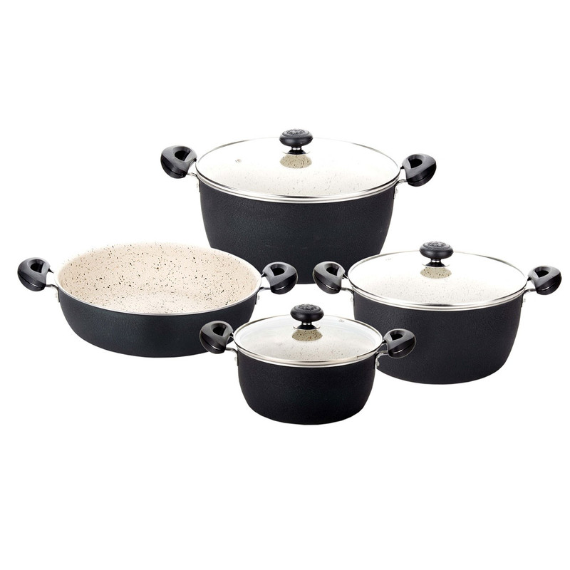 سرویس قابلمه 7 پارچه مدل گرانیتی