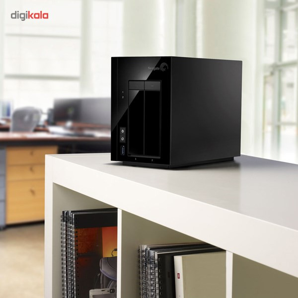ذخیره ساز تحت شبکه سیگیت مدل Pro 2-Bay STDD8000200 ظرفیت 8 ترابایت