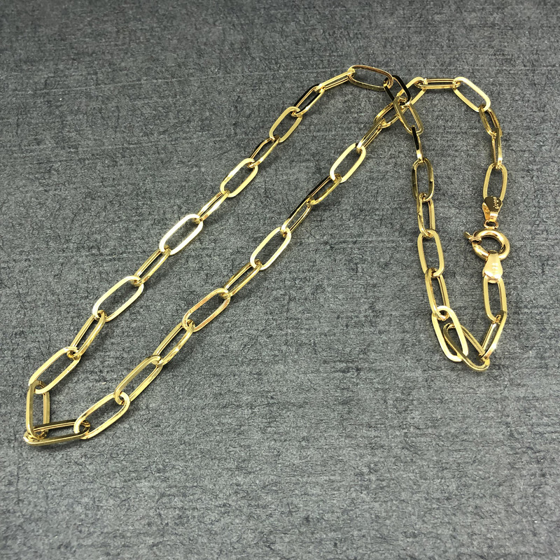 زنجیر طلا 18 عیار مردانه دوست خوب مدل dk995