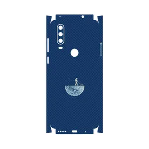 MAHOOT Minimal Gardener Astronaut-FullSkin Cover Sticker for Motorola One Action