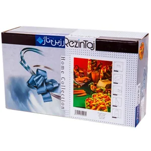 سرویس آشپزخانه چاپی 9 تکه رزین تاژ طرح هویج