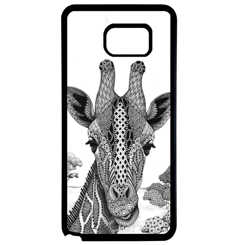 کاور طرح زرافه کد 1105408498 مناسب برای گوشی موبایل سامسونگ galaxy note 5