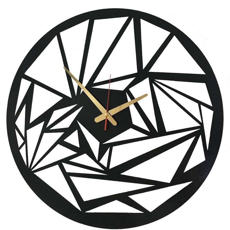 ساعت دیواری مدل هندسی طرح مدرنیته کد M50