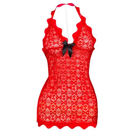 لباس خواب mega.secret زنانه مدل Red-Pearl 
