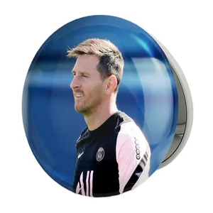 آینه جیبی خندالو طرح لیونل مسی  مدل تاشو کد 13959 