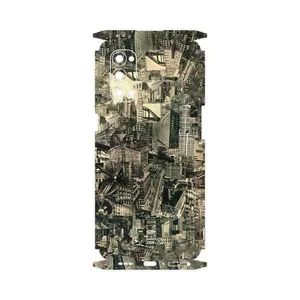 MAHOOT Collage of Skyscraper-FullSkin Cover Sticker for Oppo Reno4 Pro 5G