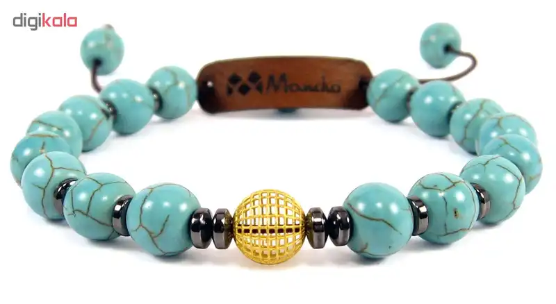 دستبند طلا 18عیار مانچو مدل bfg050