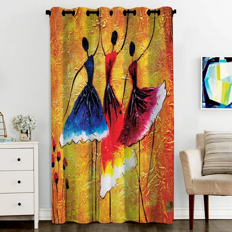 پرده رنس مدل CC6-50041 سایز 270x140 سانتی‌متر