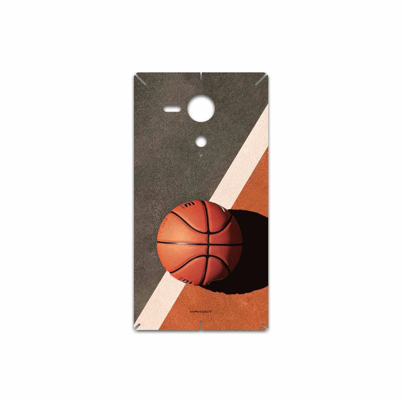 برچسب پوششی ماهوت مدل Basketball مناسب برای گوشی موبایل سونی Xperia SP