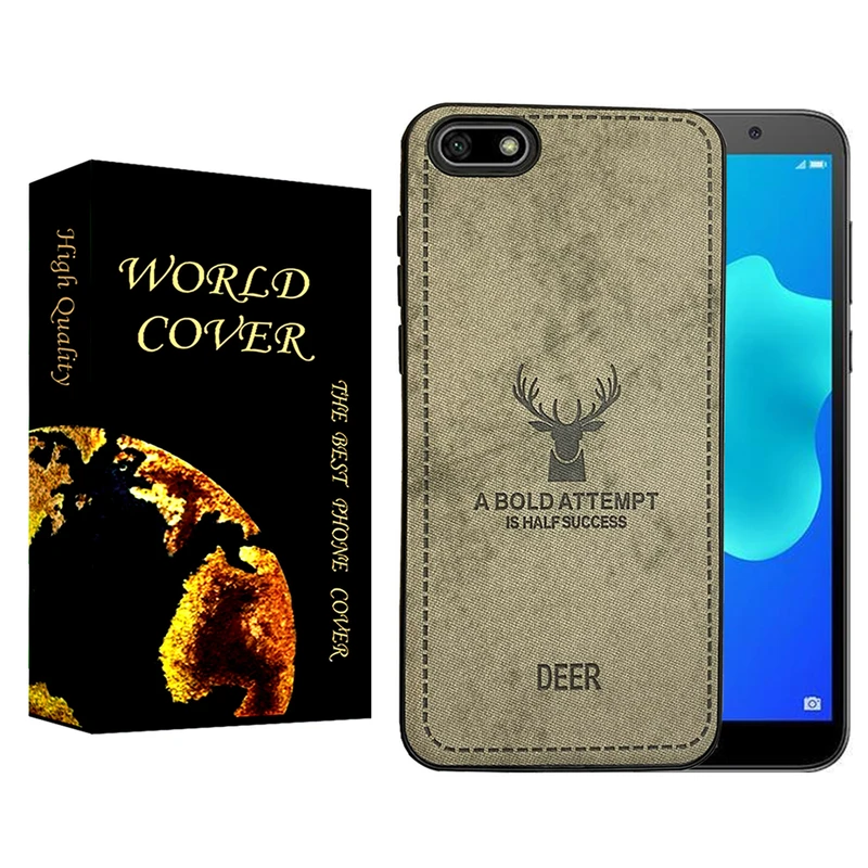کاور دنیای قاب مدل گوزنی کد Deer-01 مناسب  برای گوشی موبایل هوآوی    Y5 2018 / Y5 Prime 2018