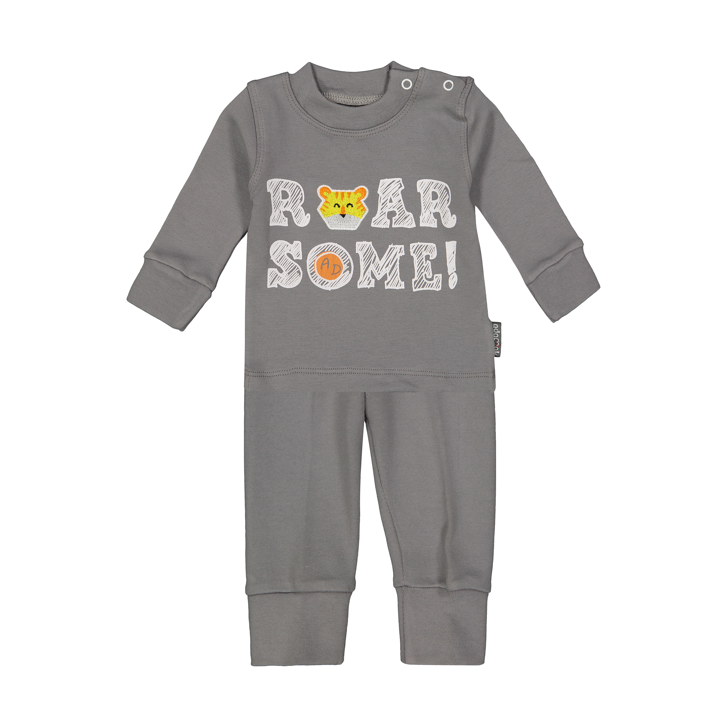 ست تی شرت و شلوار نوزادی پسرانه آدمک مدل 2171123-93 -  - 1