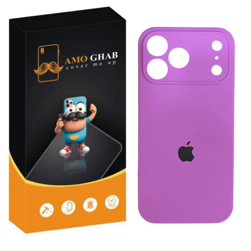 کاور عمو قاب مدل سیلیکونی پاک کنی مناسب برای گوشی موبایل اپل iPhone 17 Pro Max