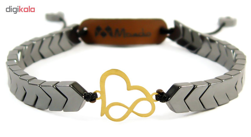 دستبند طلا 18عیار زنانه مانچو مدل bfg052