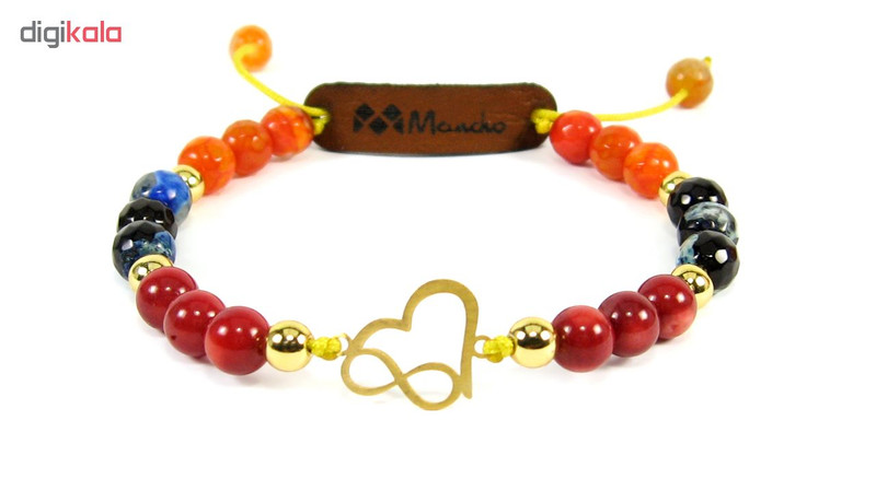 دستبند طلا 18عیار مانچو مدل bfg054 دستبند طلا 18عیار مانچو مدل bfg054