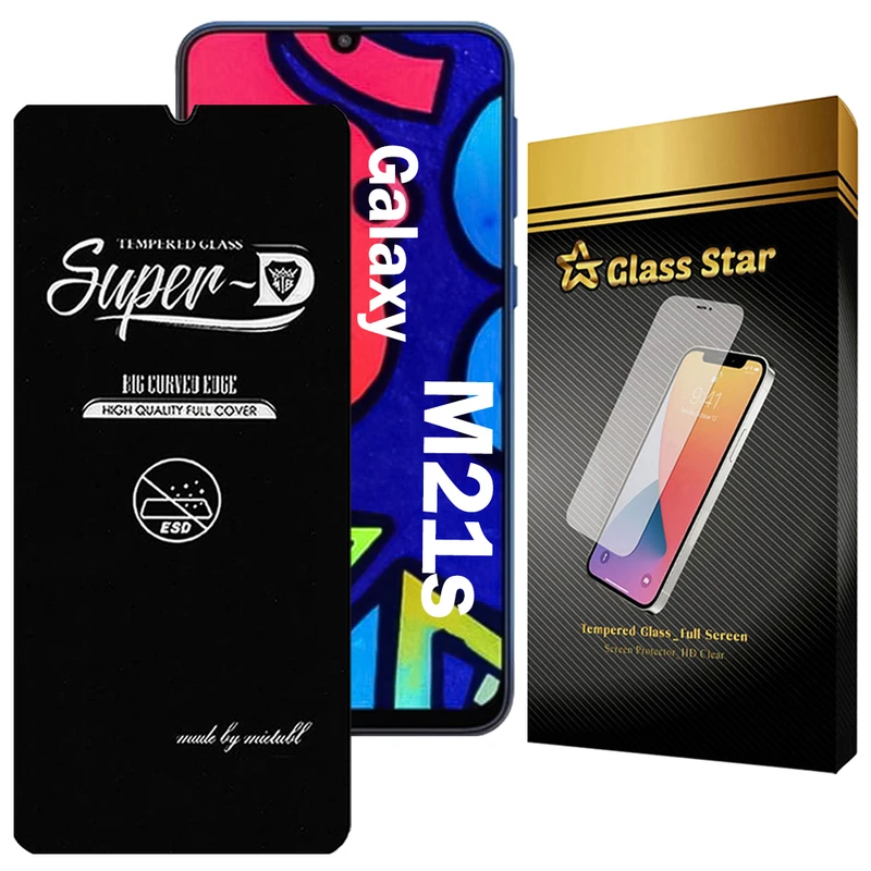 محافظ صفحه نمایش گلس استار مدل SUPERDNS مناسب برای گوشی موبایل سامسونگ Galaxy M21s