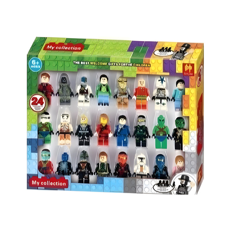 فیگور مدل نینجا و شخصیت کد SH024 مجموعه 24 عددی