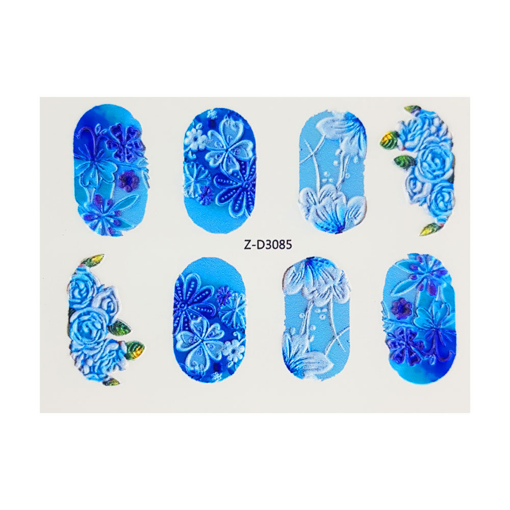 برچسب لنز ناخن مدل 5D-3085