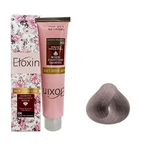 رنگ مو الوکسین سری دودی شماره ۸.۱ حجم 120 میلی لیتر رنگ بلوند دودی روشن