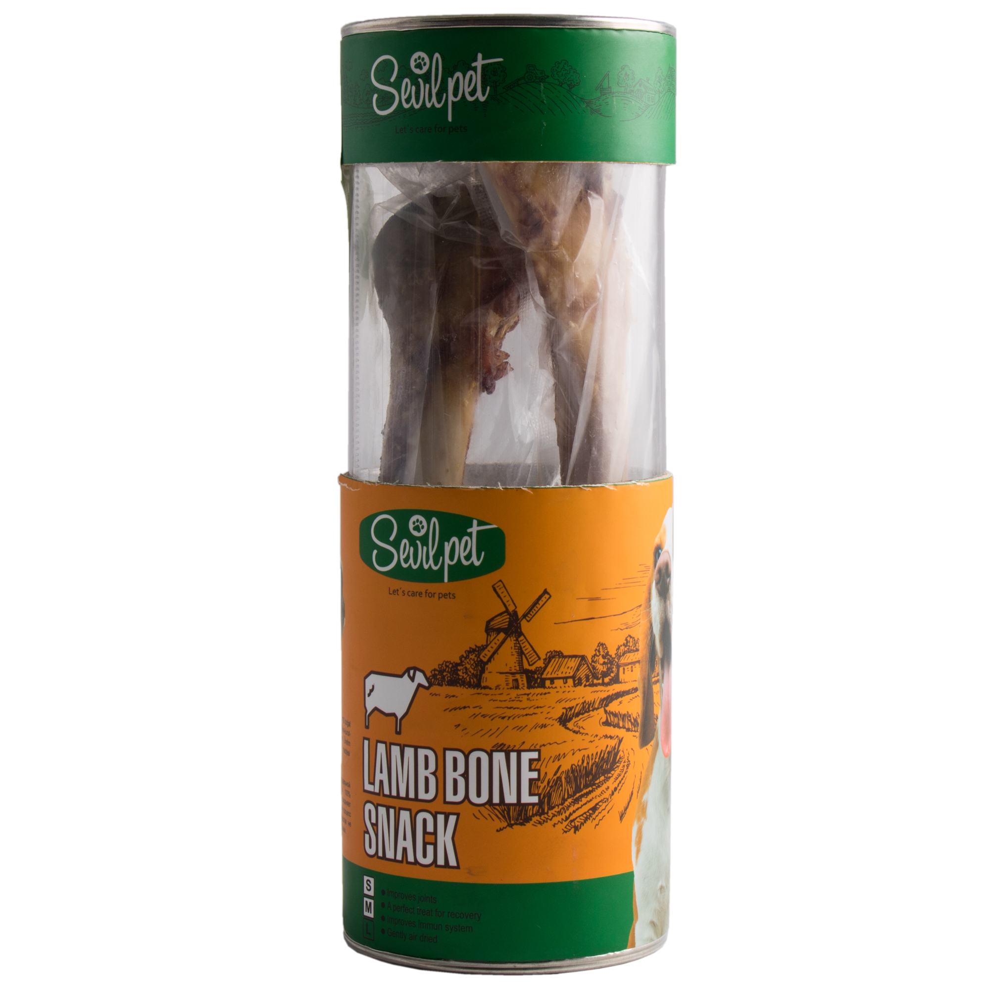 تشویقی سگ سویل پت مدل LAMB BONE SNACK