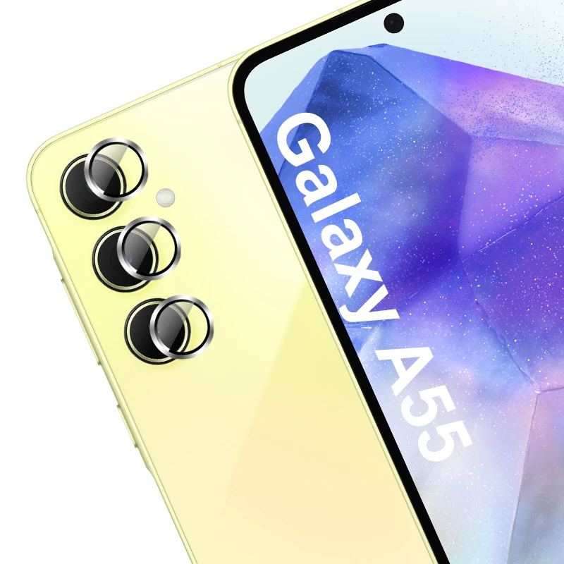 محافظ لنز دوربین گوف مدل Ring مناسب برای گوشی موبایل سامسونگ Galaxy A55