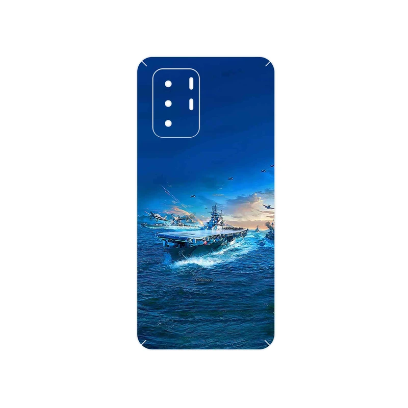 برچسب پوششی ماهوت مدل Warship مناسب برای گوشی موبایل شیائومی Redmi Note 10 Pro (China)