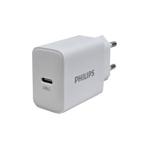 شارژر دیواری 30 وات  فیلیپس مدل DLP5312 به همراه کابل تبدیل USB-C