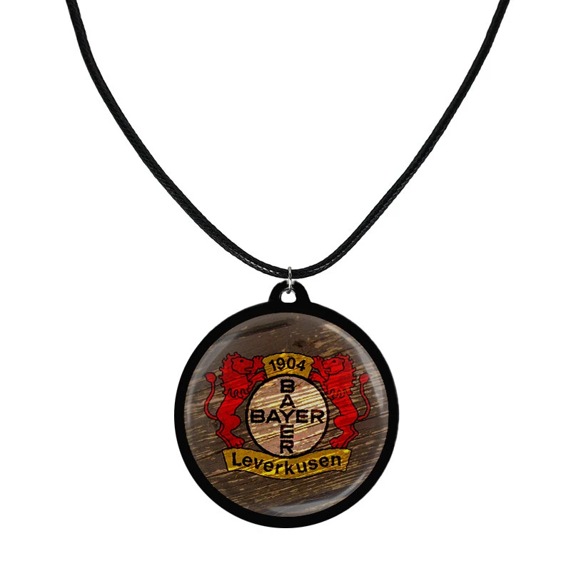 گردنبند مدل دوطرفه طرح بایرن لورکوزن کد S3483