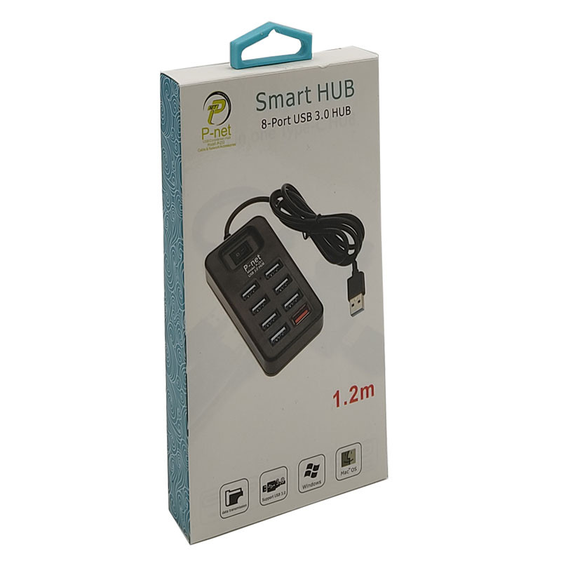 هاب 4 پورت USB 3.0 پی نت مدل p-251