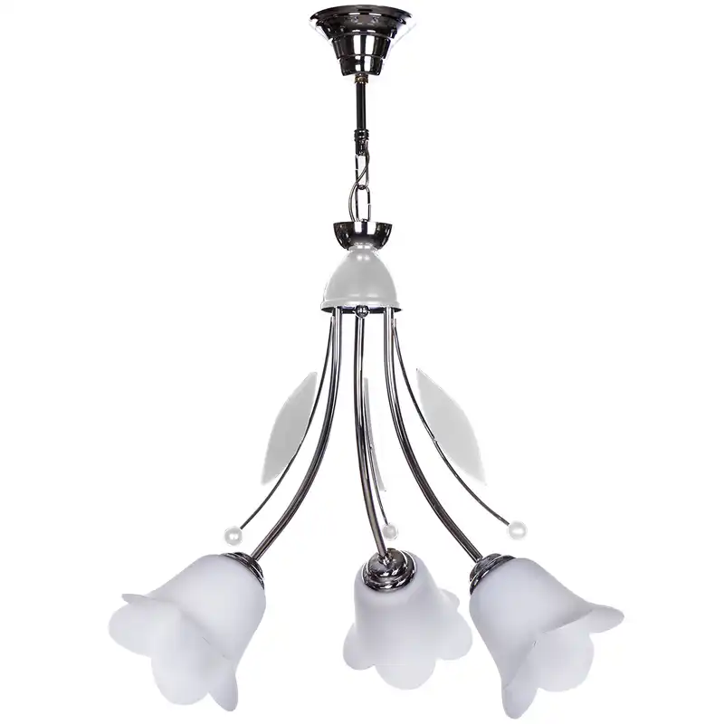 لوستر چشمه نور 3 شعله کد 2540/3WT