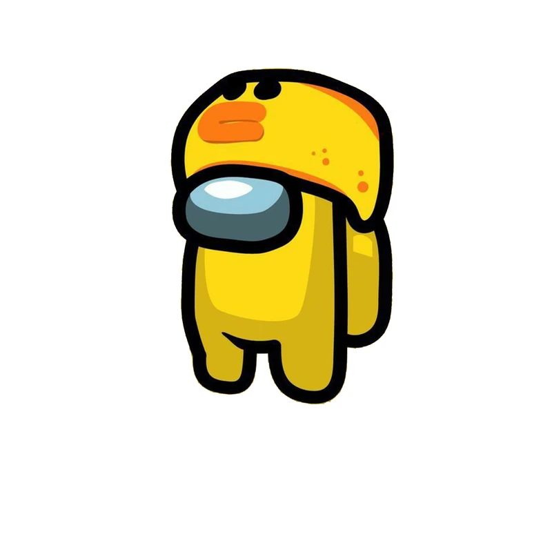  استیکر لپ تاپ و موبایل مدل بازی طزح امانگ آس Among Us کد 3783